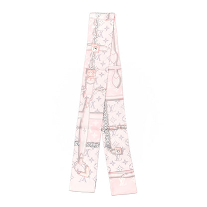 Louis Vuitton Silk Monogram Confidential Bandeau Light Pink 1 of 3