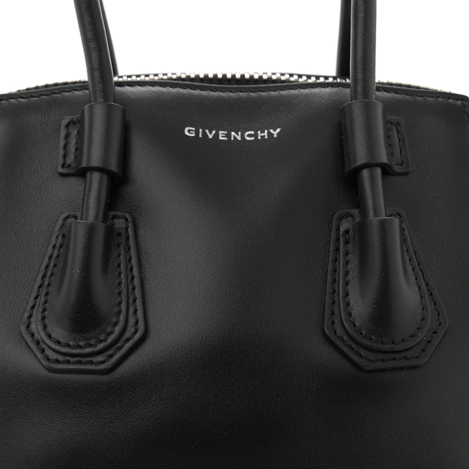Givenchy Box Calfskin Mini Antigona Sport Top Handle Bag Black 8 of 15