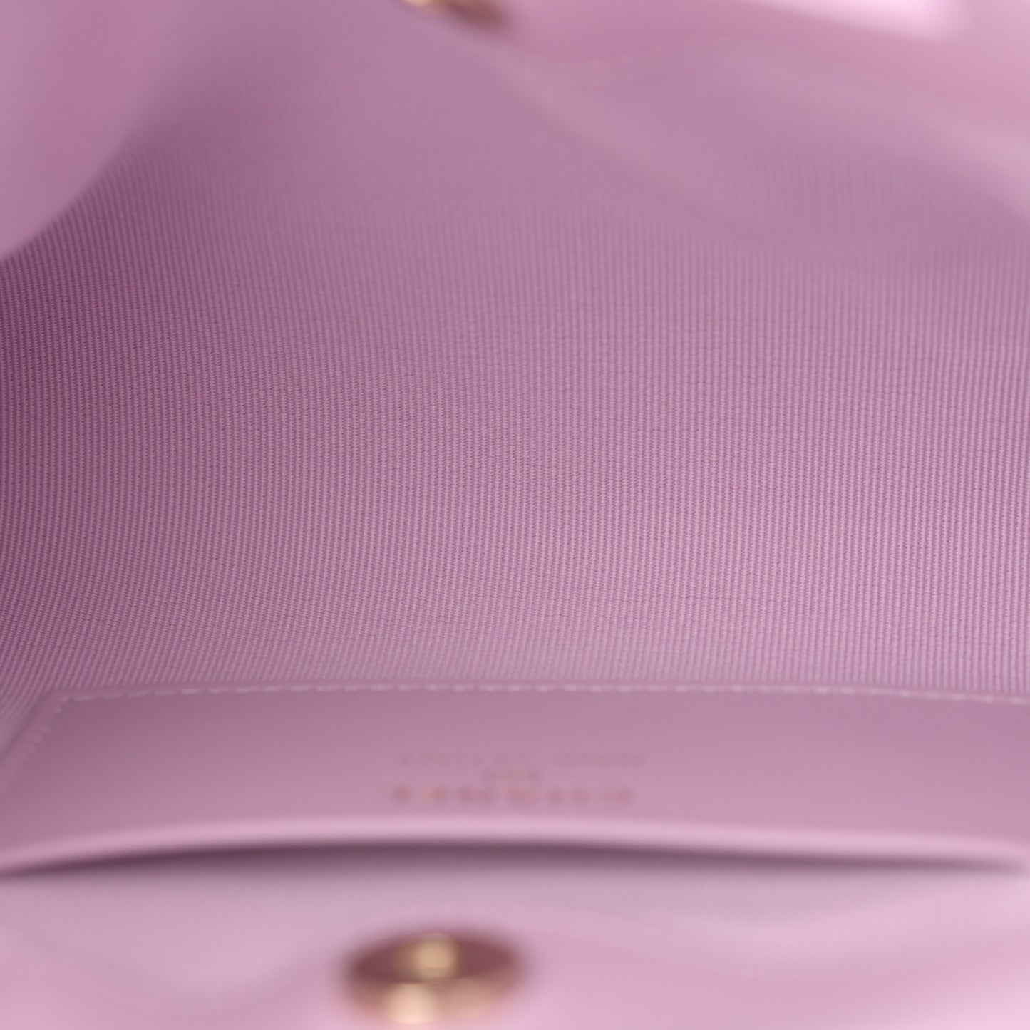 Shiny Crumpled Calfskin Quilted Nano 31 Shopping Bag Light Pink