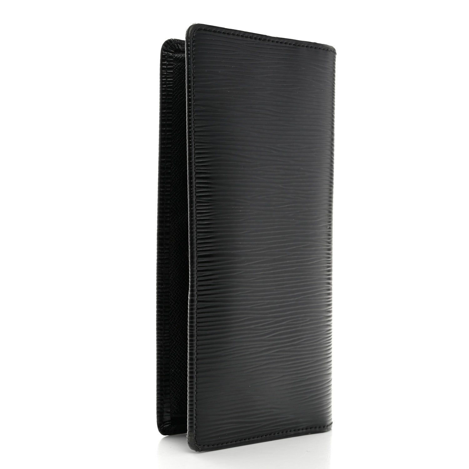 Louis Vuitton Epi Brazza Wallet Black 3 of 10
