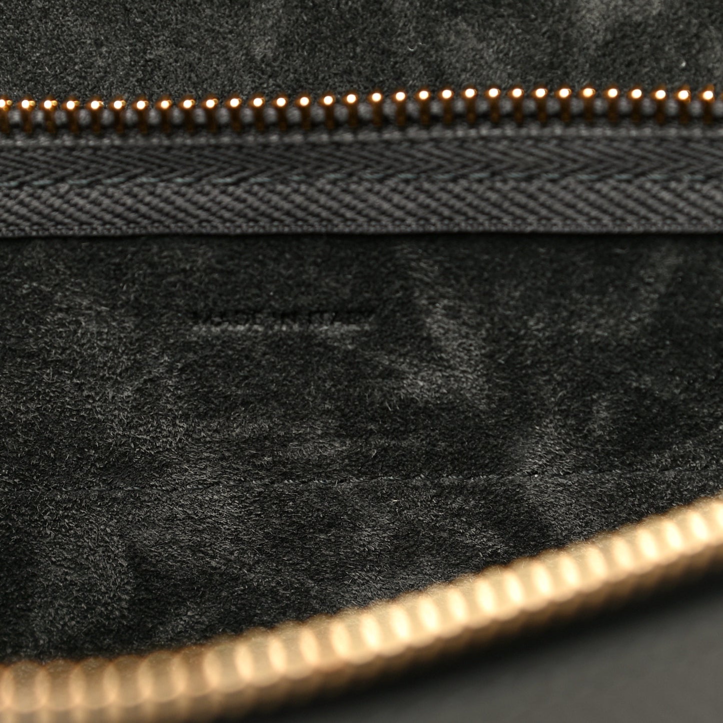 Grained Calfskin Nano Belt Bag Grey