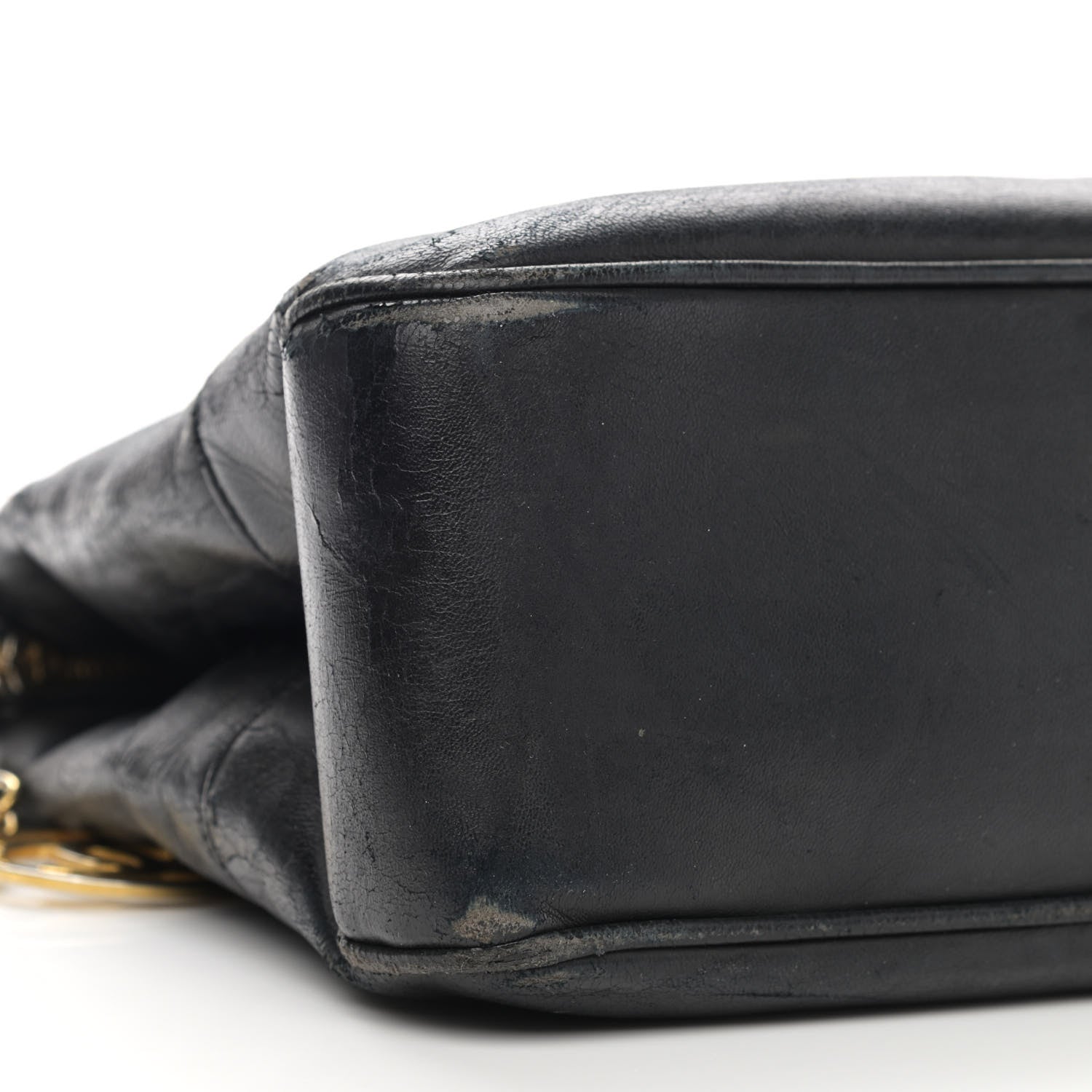Chanel Lambskin CC Shoulder Bag Black 8 of 15