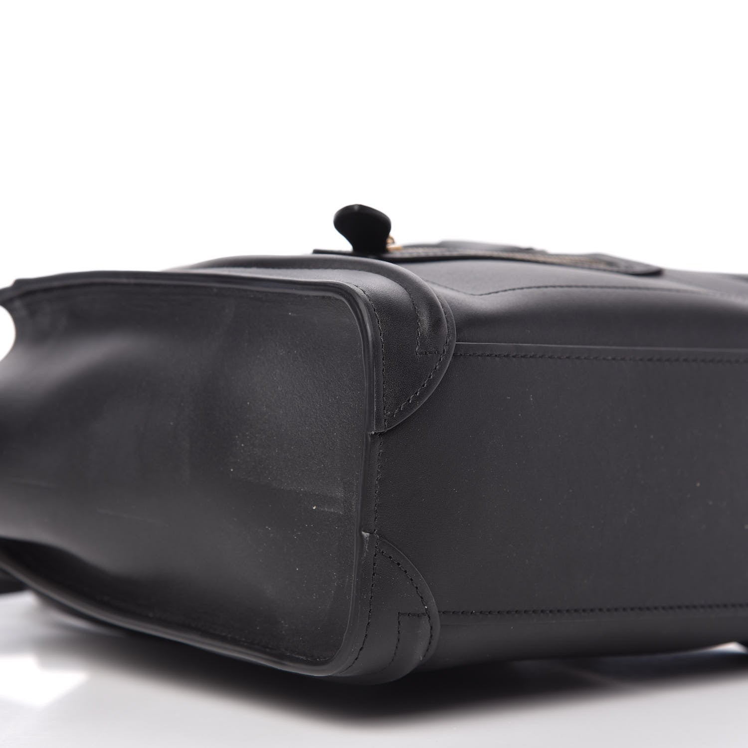 Celine Smooth Calfskin Nano Luggage Black 6 of 9