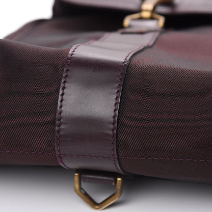 Louis Vuitton Taiga Nylon 2 Hanger Garment Carrier Bordeaux 10 of 25