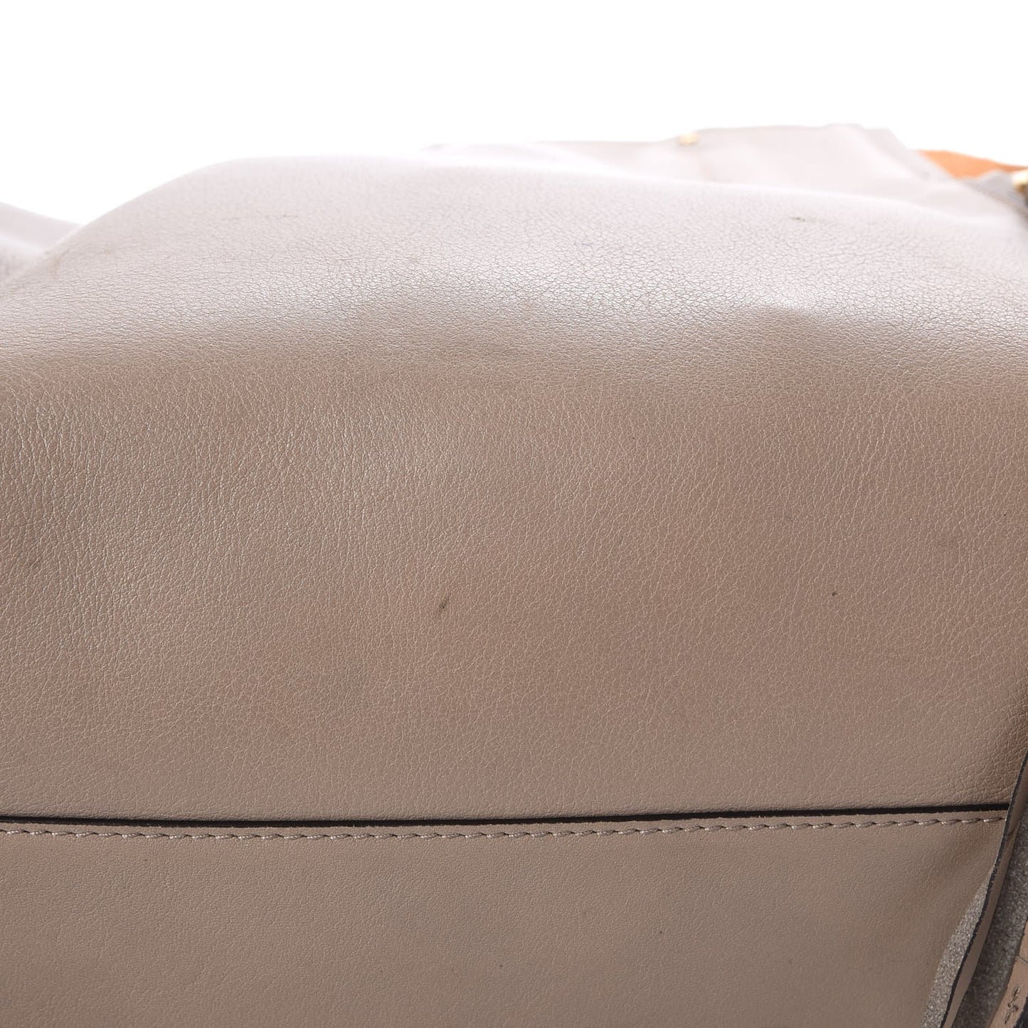 Smooth Calfskin Medium Milo Shopping Tote Motty Grey