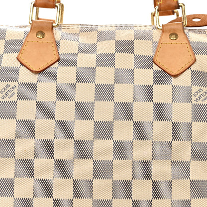 Louis Vuitton Damier Azur Speedy 30 12 of 21
