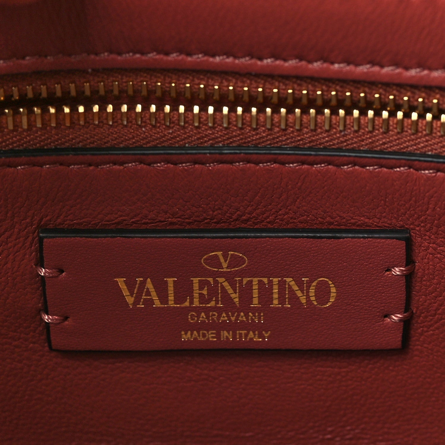 Valentino Garavani Nappa Large Roman Stud Shoulder Bag Gingerbread 5 of 7