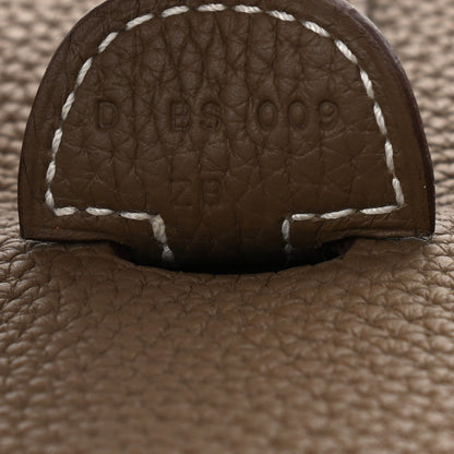 Hermes Taurillon Clemence Evelyne III PM Etoupe 6 of 8