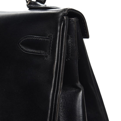 Hermes Box Kelly Retourne 32 Black 38 of 48
