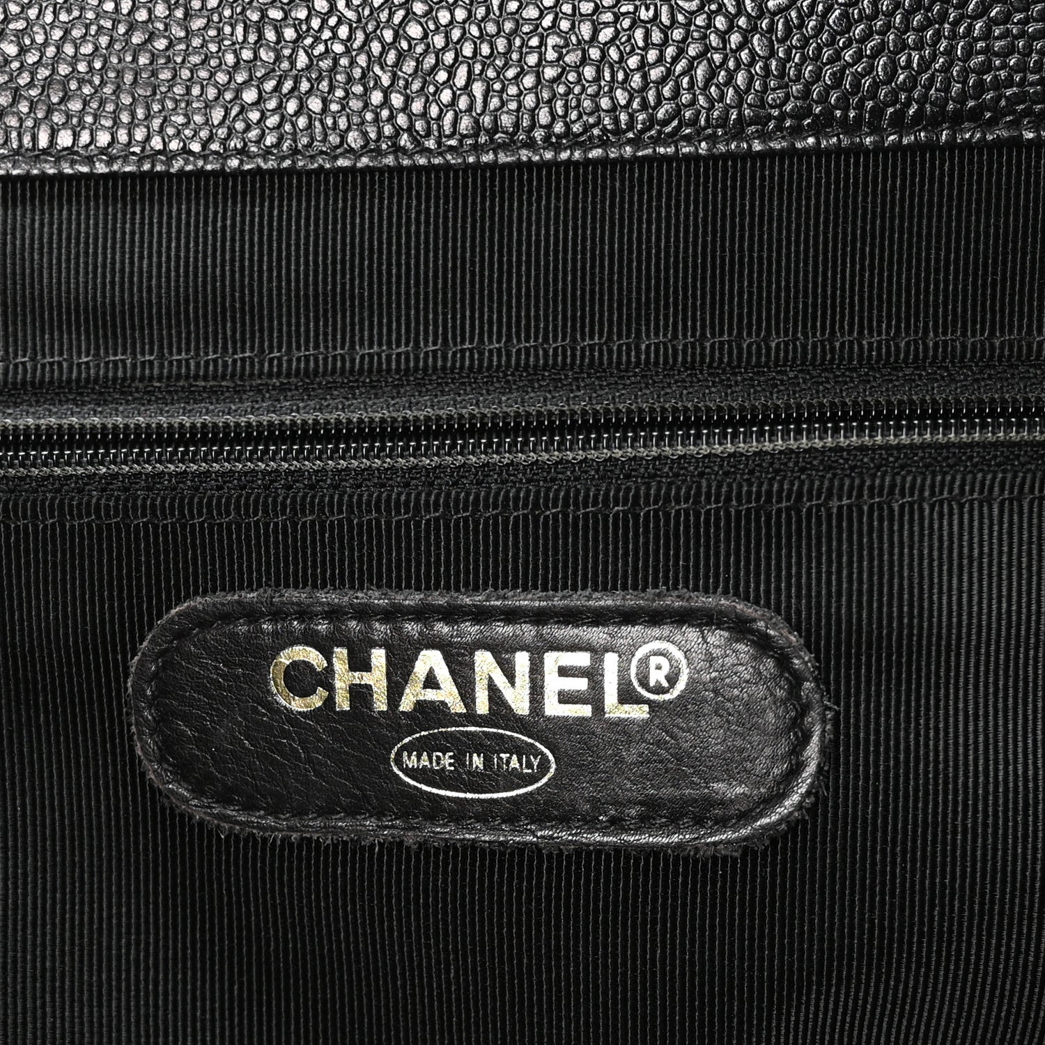 Chanel Caviar XL Weekender Bag Black 6 of 11