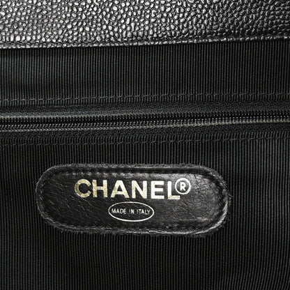 Chanel Caviar XL Weekender Bag Black 6 of 11