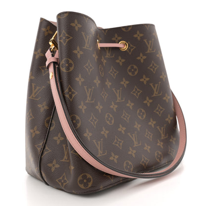 Louis Vuitton Monogram Neonoe MM Rose Poudre 3 of 11