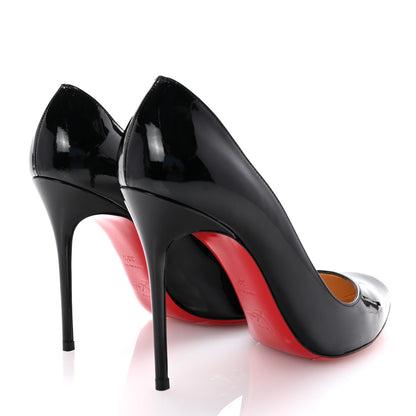Christian Louboutin Jazz Calfskin Corneille 100 Pumps 38.5 Black 5 of 9