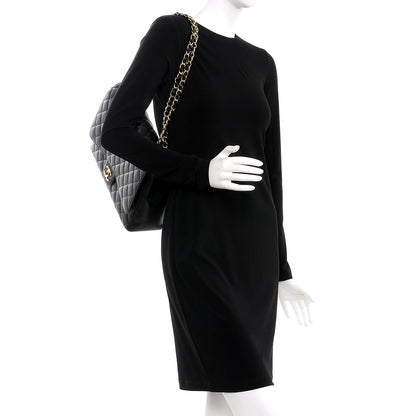 Chanel Caviar Quilted Maxi Double Flap Black 3 of 15