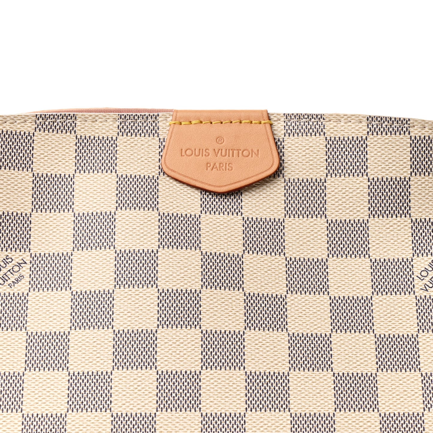 Damier Azur Graceful PM Rose Ballerine