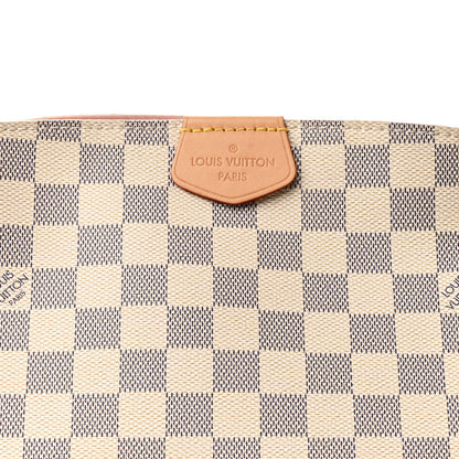 Louis Vuitton Damier Azur Graceful PM Rose Ballerine 7 of 9