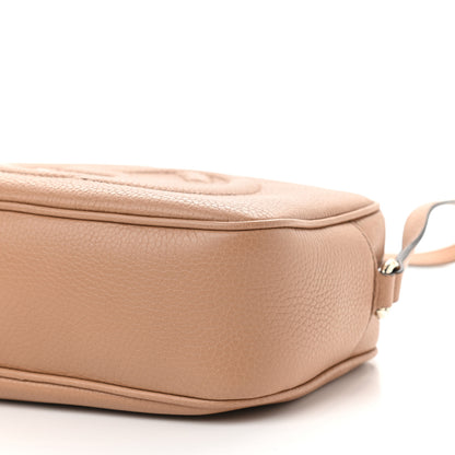 Gucci Pebbled Calfskin Small Soho Disco Bag Camelia 9 of 9