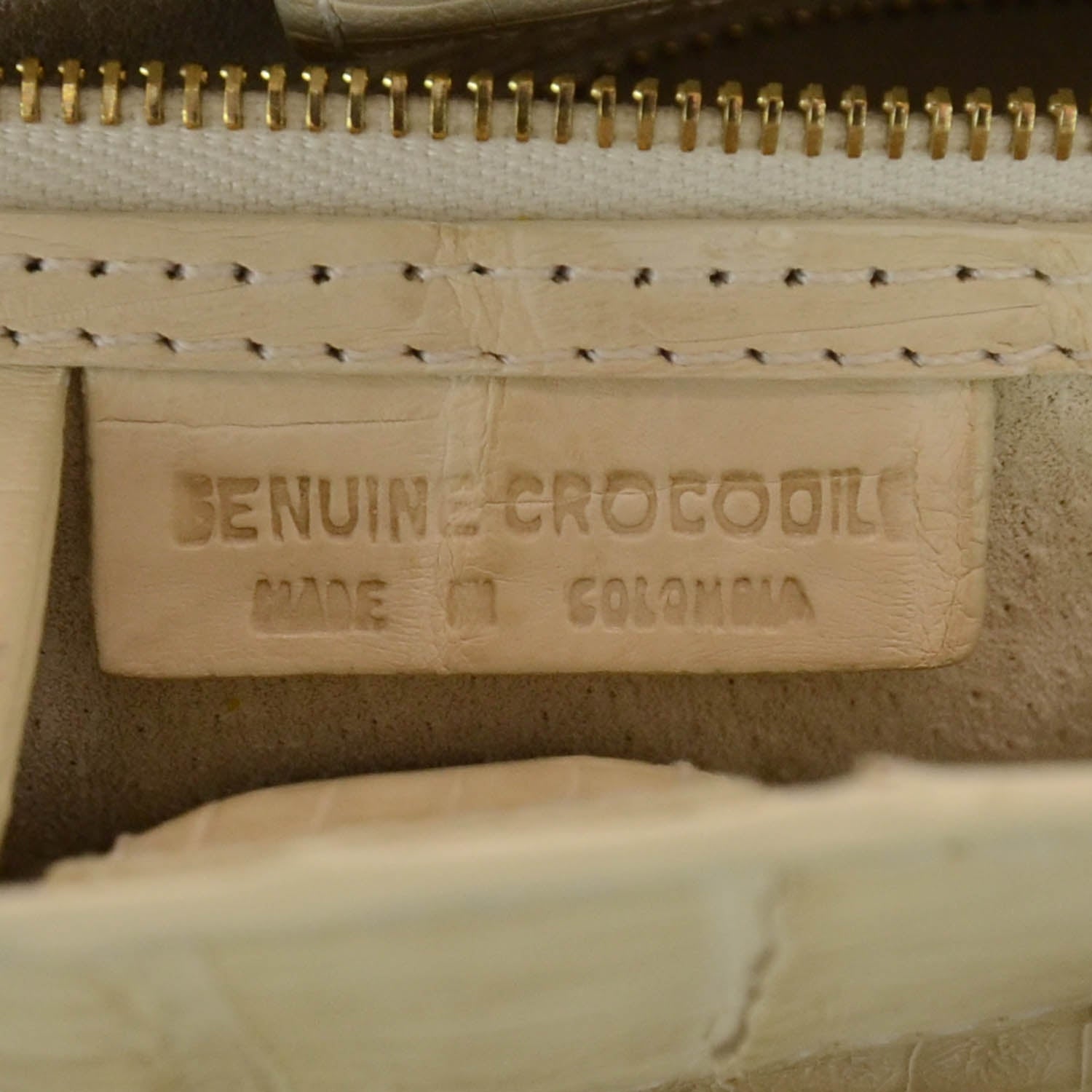 Nancy Gonzalez Crocodile Tote Beige 6 of 7