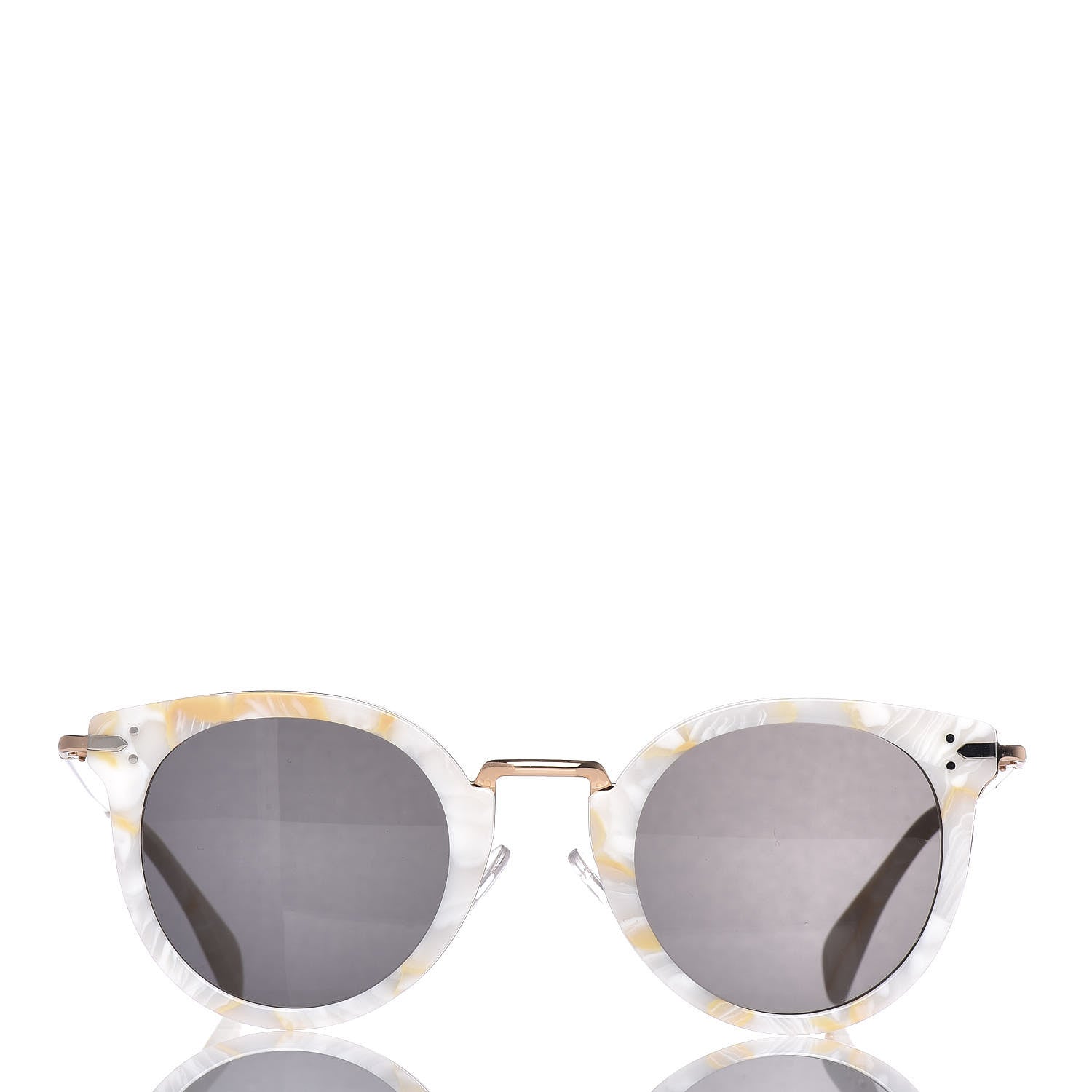 Celine Acetate Lea Sunglasses CL41373/S White 2 of 7