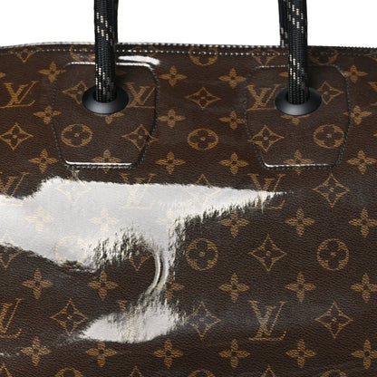 Louis Vuitton Monogram Glaze Keepall Bandouliere 50 6 of 8