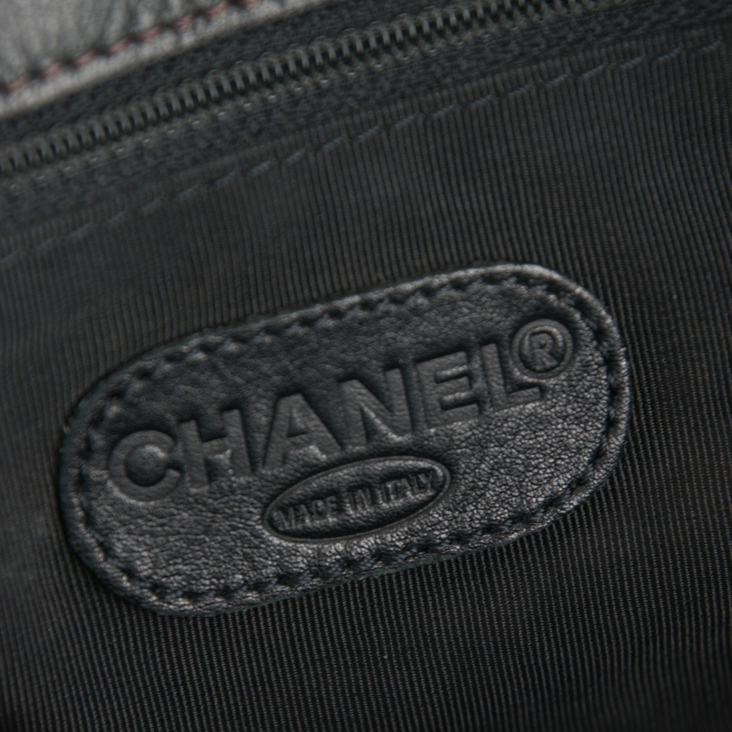 Chanel Calfskin Large Shopping Tote Black 7 of 9