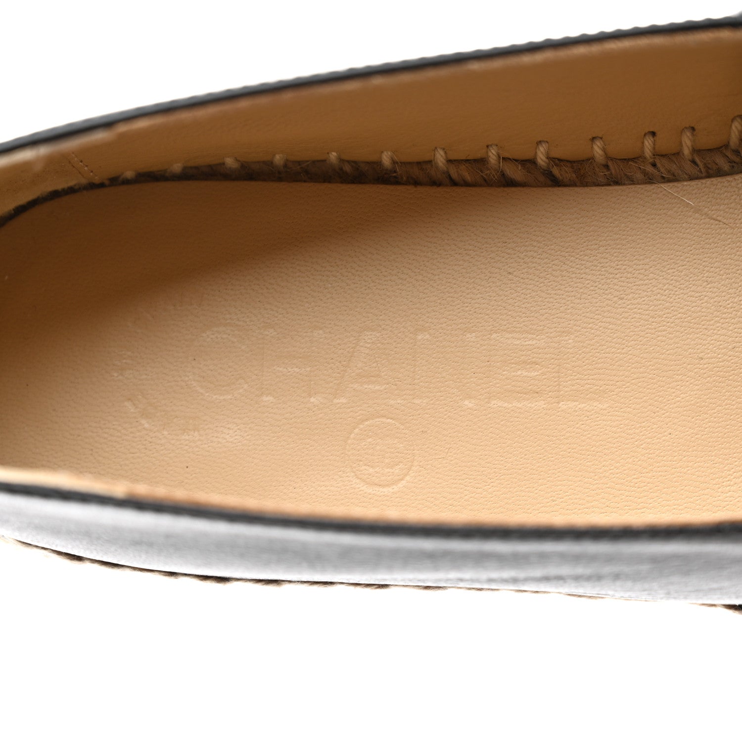 Chanel Lambskin CC Espadrilles 36 Black 7 of 9