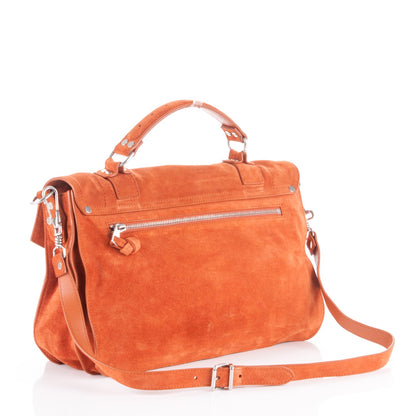 Proenza Schouler Suede PS1 Medium Satchel Red Clay 4 of 8