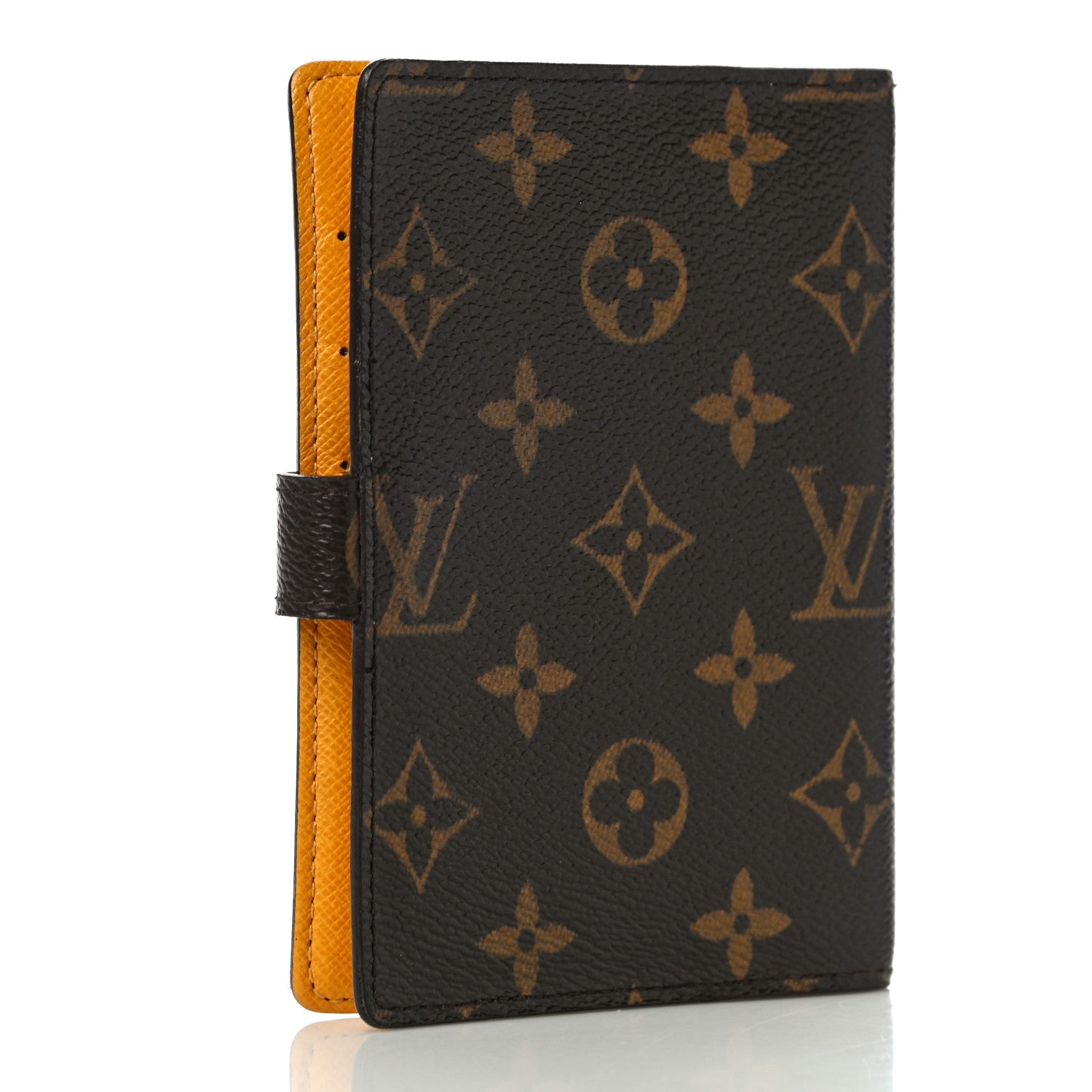 Louis Vuitton Monogram Groom Small Ring Agenda Cover Yellow 3 of 10