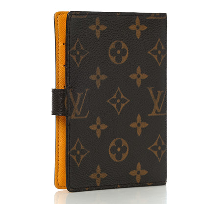 Louis Vuitton Monogram Groom Small Ring Agenda Cover Yellow 3 of 10