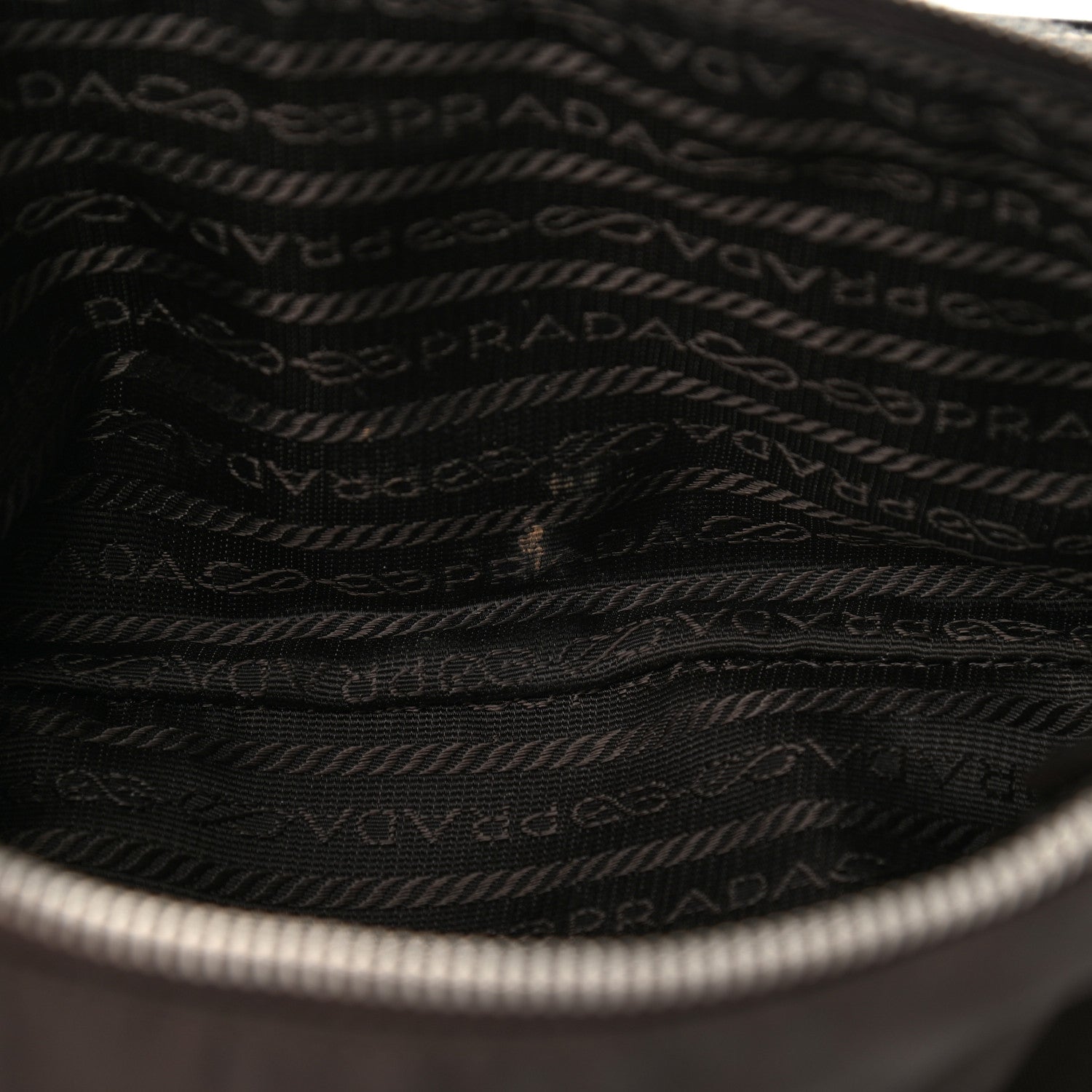 Prada Tessuto Sirio Pochette Moro 12 of 12