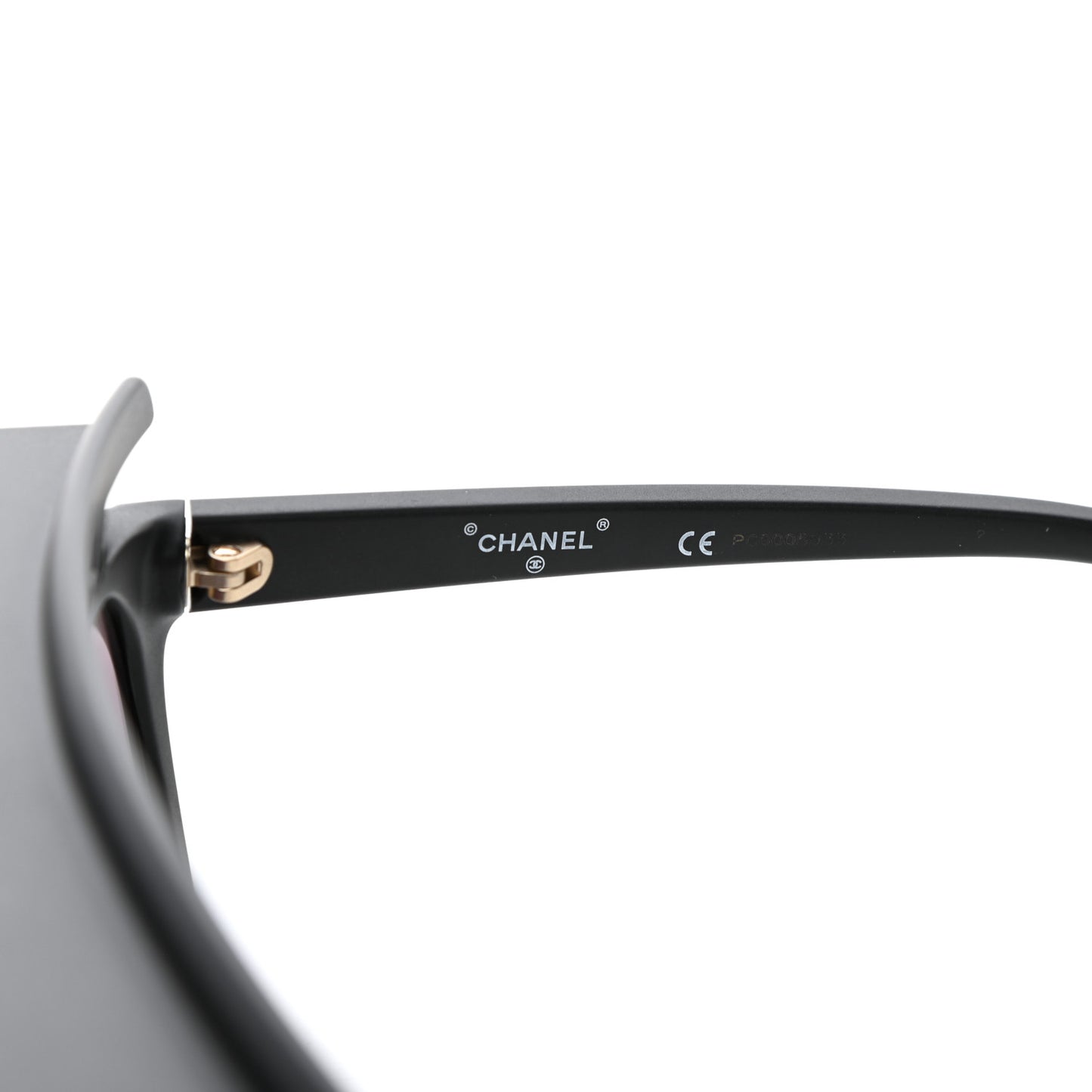Acetate Visor Sunglasses 71046 Matte Black