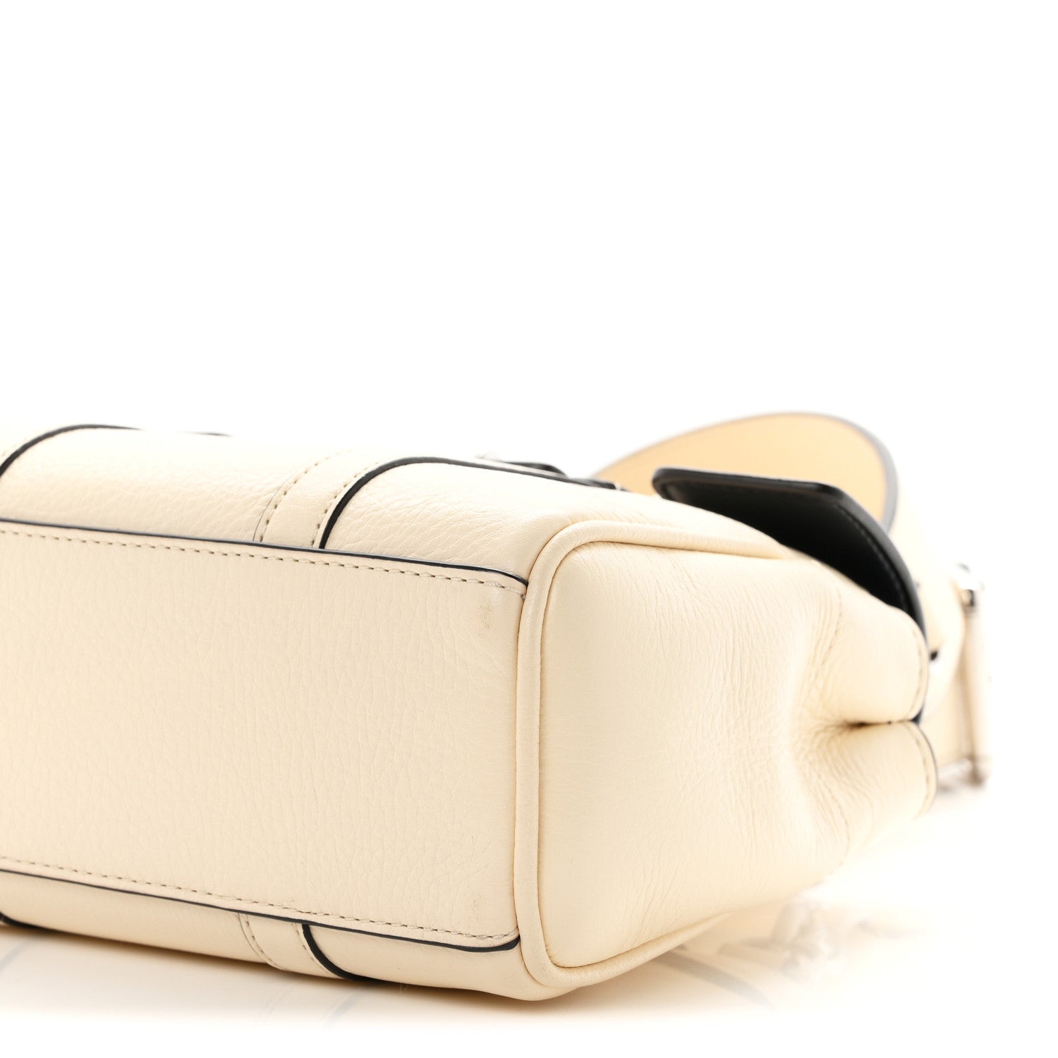 Mulberry Classic Grain Mini Bayswater White 9 of 9