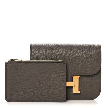 Hermes Epsom Constance Slim Wallet Etain 1 of 11