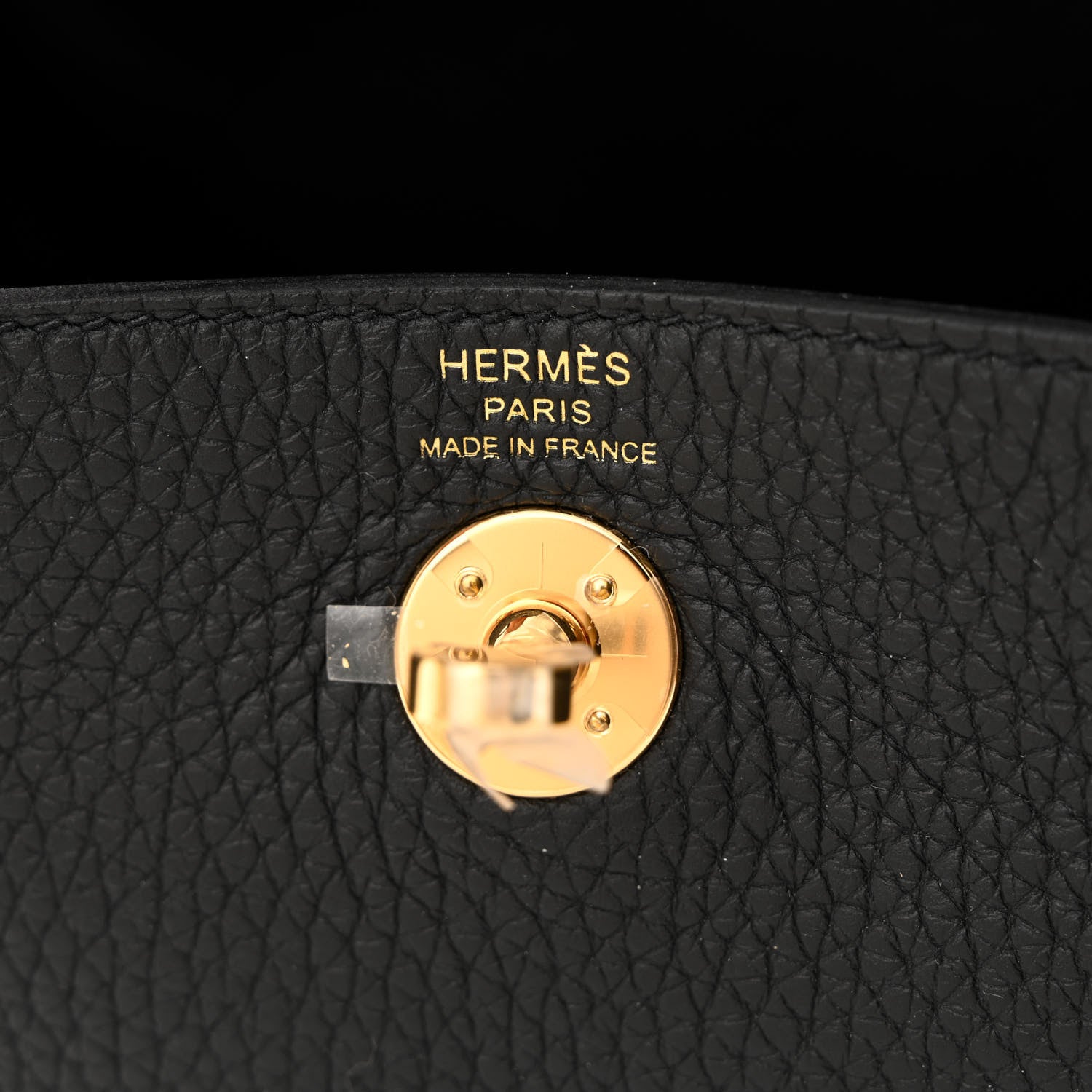 Hermes Taurillon Clemence Mini Lindy 20 Black 6 of 11