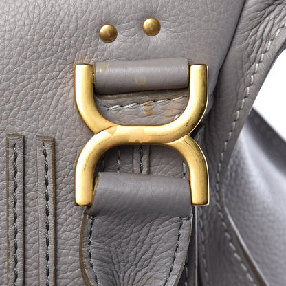 Chloe Calfskin Medium Marcie Satchel Cashmere Grey 8 of 13