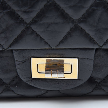 Chanel Aged Calfskin Quilted 2.55 Reissue 225 Flap Black 15 of 15
