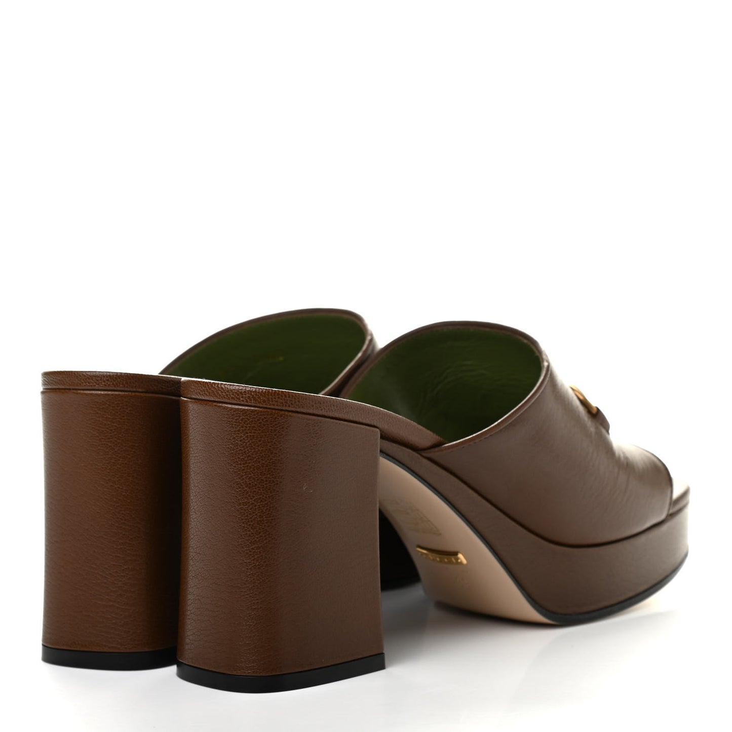 Granada Kid Houdan Platform Slide Sandals 39 Brown Sugar