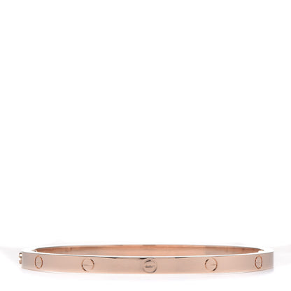 Cartier 18K Pink Gold Small LOVE Bracelet 15 3 of 6