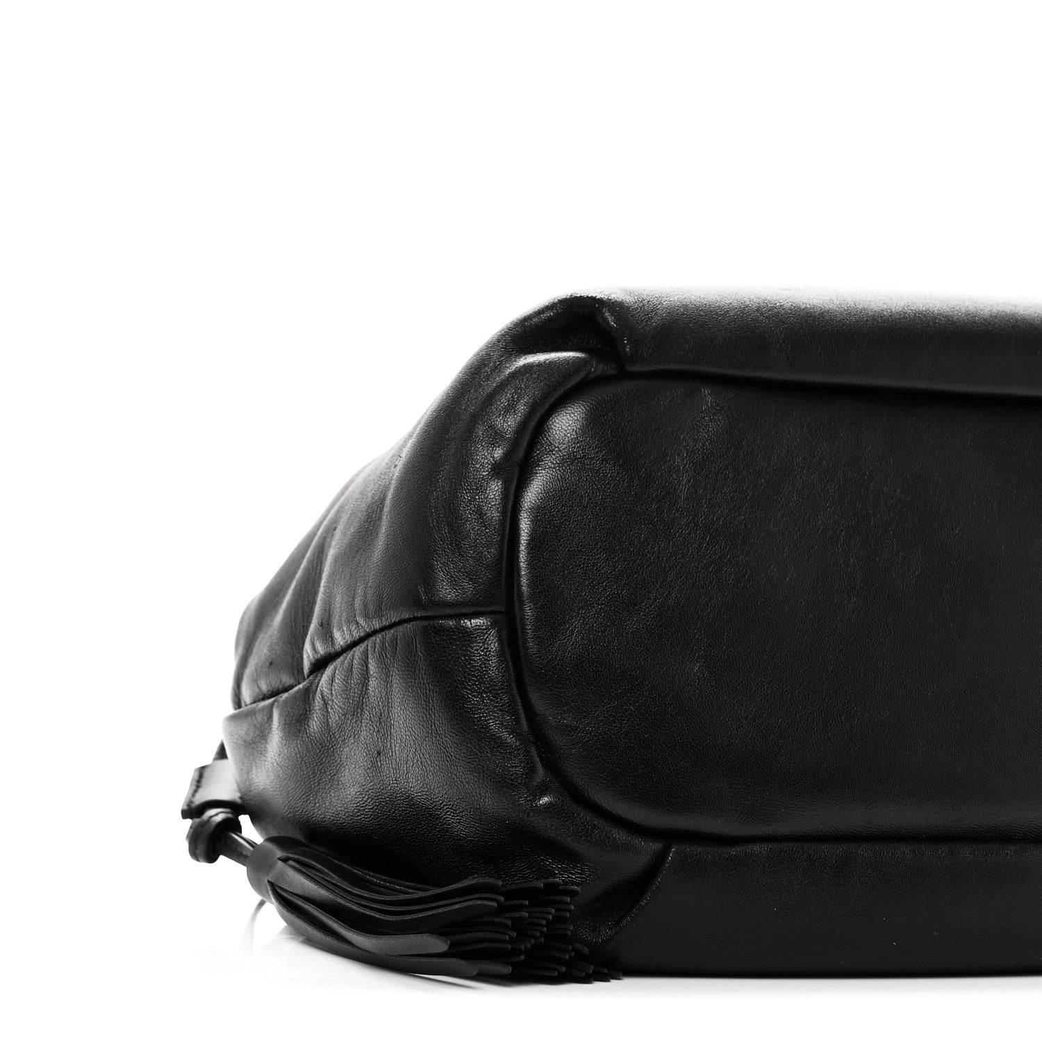 Prada Nappa Drawstring Tote Black 8 of 9