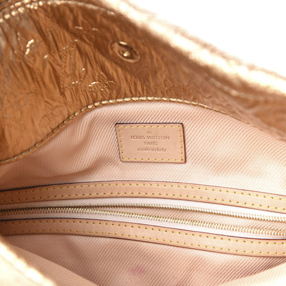 Louis Vuitton Jacquard Quilted Monogram Limelight Clutch MM Gold 8 of 9