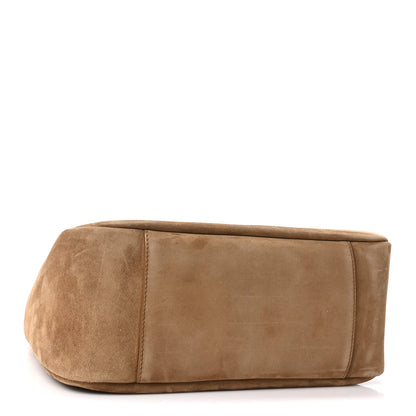 Saint Laurent Suede Large Le 5 A 7 Soft Hobo New Barley 4 of 10