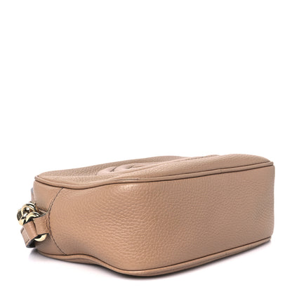 Gucci Pebbled Calfskin Small Soho Disco Bag Camelia 4 of 15