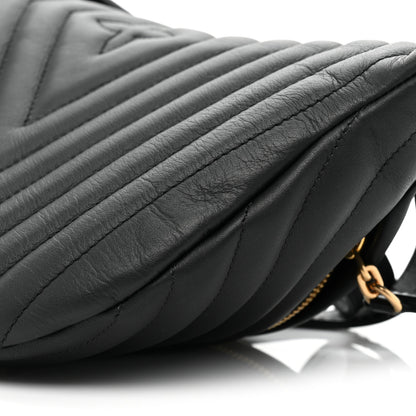 Louis Vuitton Calfskin Quilted New Wave Bumbag Black 8 of 8