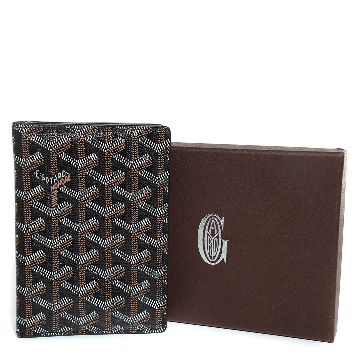 Goyardine Bi-Fold Wallet Black
