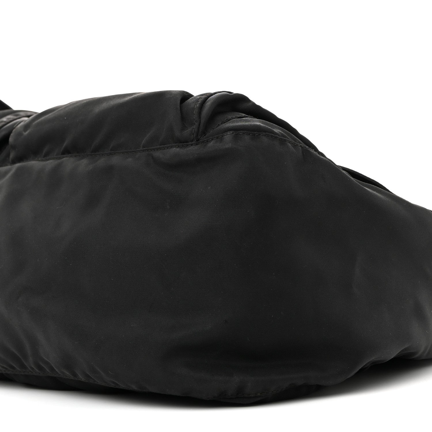 Prada Tessuto Nylon Saffiano Vela Messenger Bag Black 9 of 15