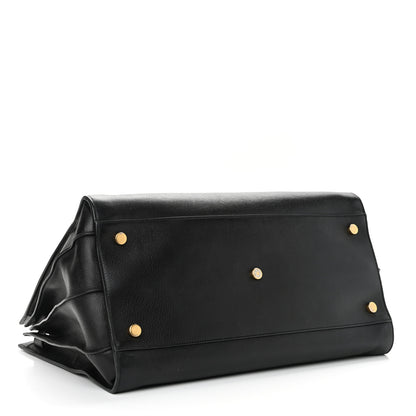 Saint Laurent Calfskin Large Sac De Jour Carryall Black 4 of 14