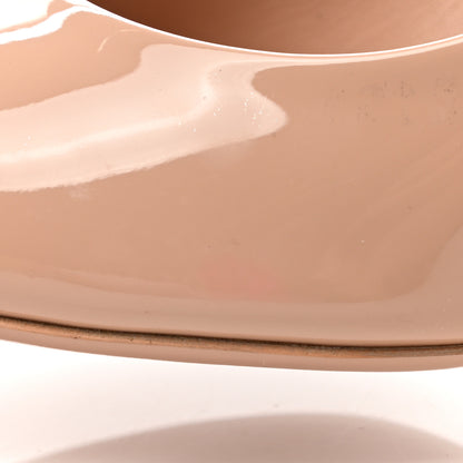Louis Vuitton Patent Monogram Pumps 36 Nude 9 of 9