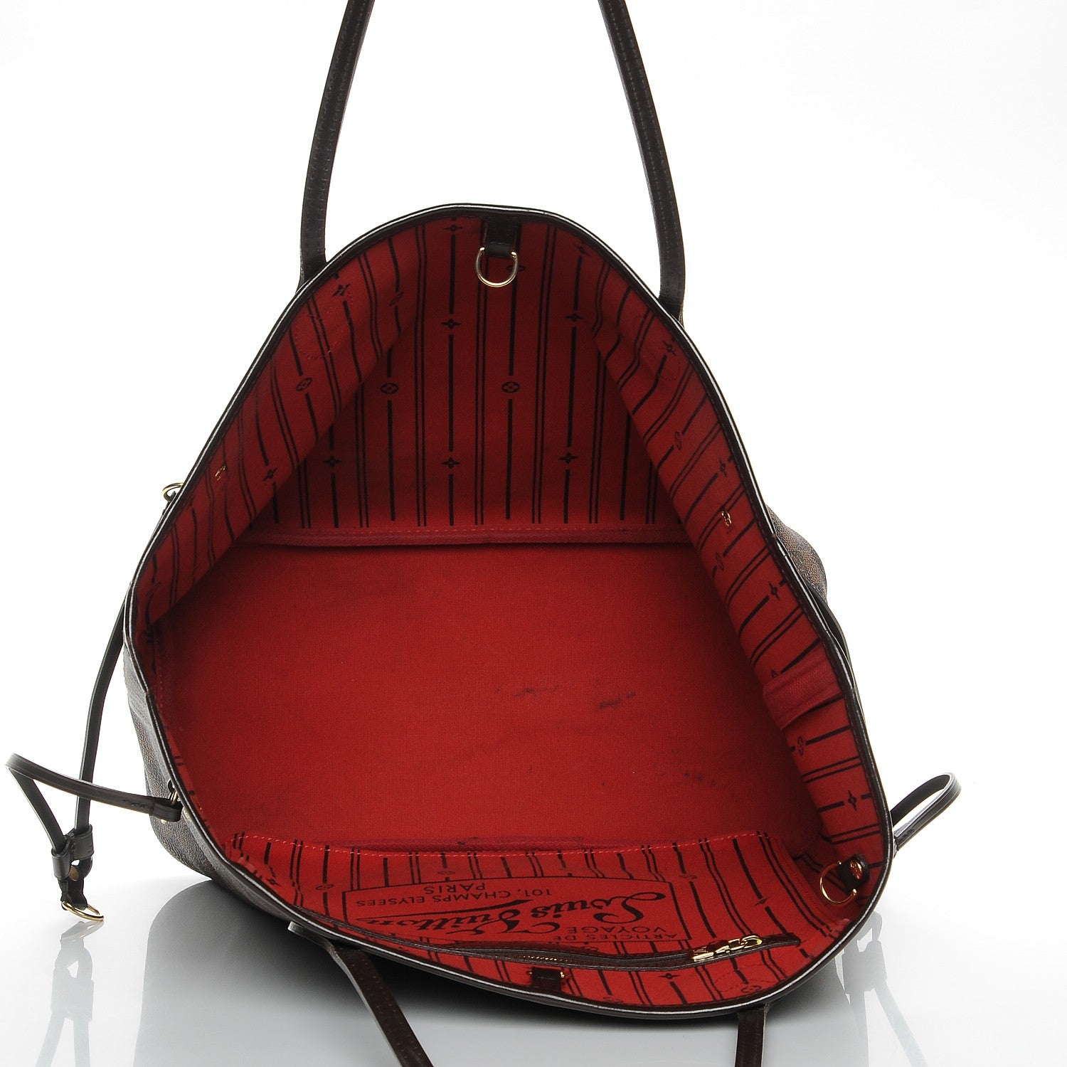 Louis Vuitton Damier Ebene Neverfull MM 5 of 8