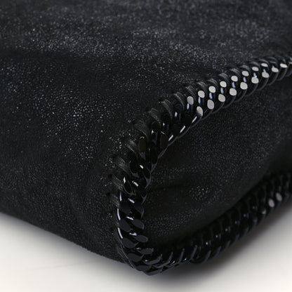 Stella McCartney Shaggy Deer Falabella Fold Over Tote Black 9 of 9