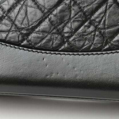 Chanel Aged Calfskin Quilted Small Gabrielle Backpack Black 11 of 14
